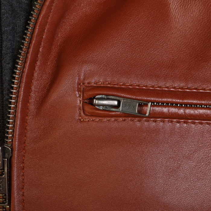 Nomad Leather Jacket - Tan
