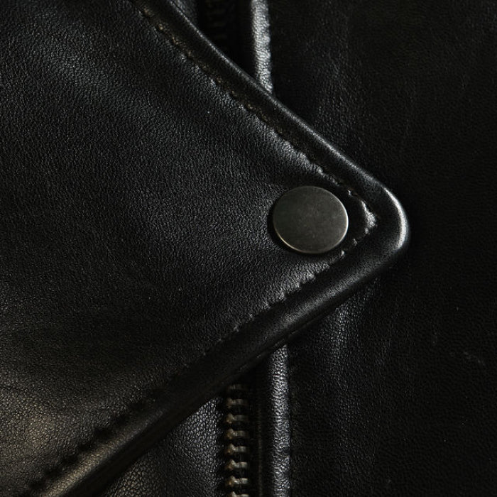 Rebel Ladies Biker Jacket - Black