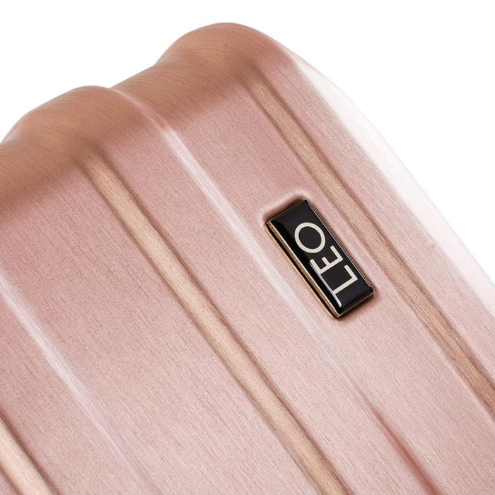 Leo by Heys - Lexon 3pc. Set - Rose Gold