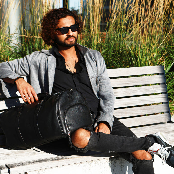 Modern Duffel Bag - Tan