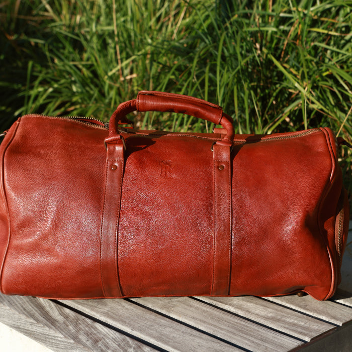 Modern Duffel Bag - Tan