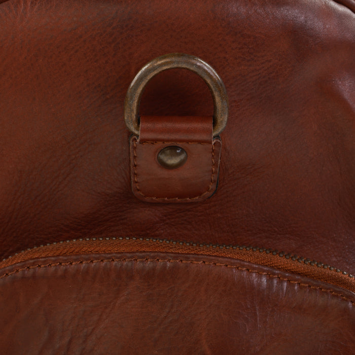 Classic Leather Duffle - Tan