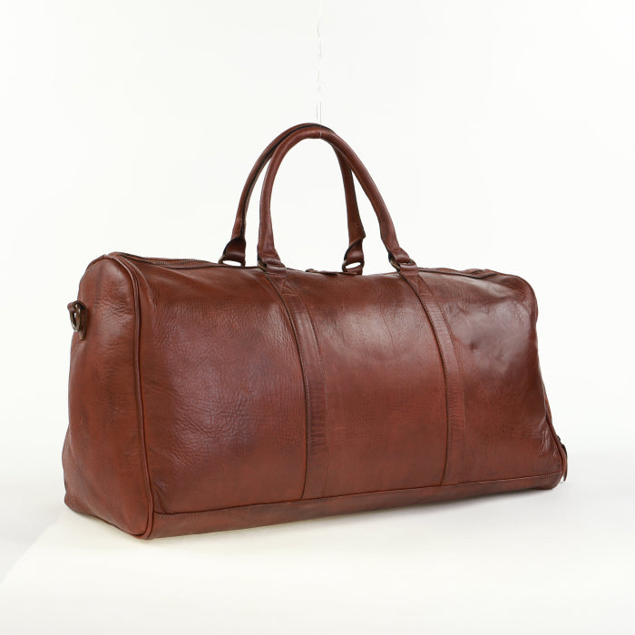 Classic Leather Duffle - Black