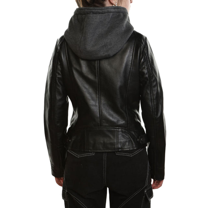 Ladies Hood Jacket - Black