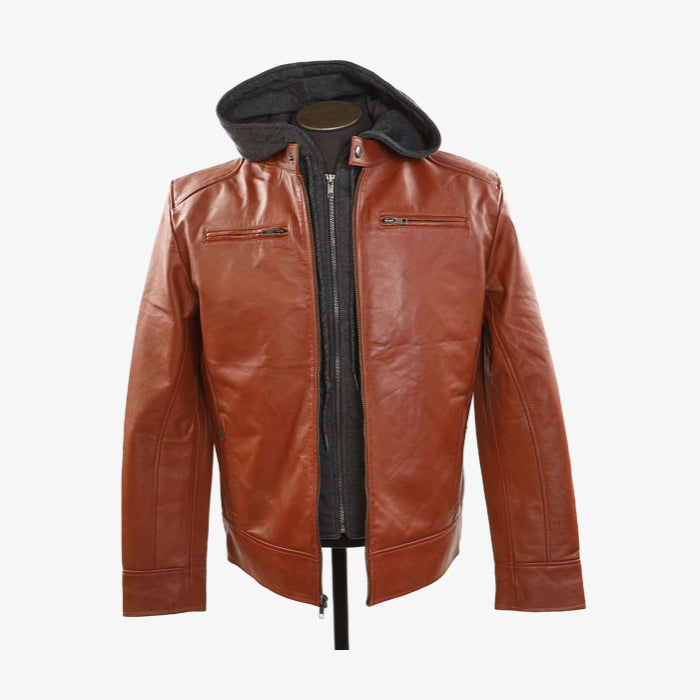 Nomad Leather Jacket - Tan
