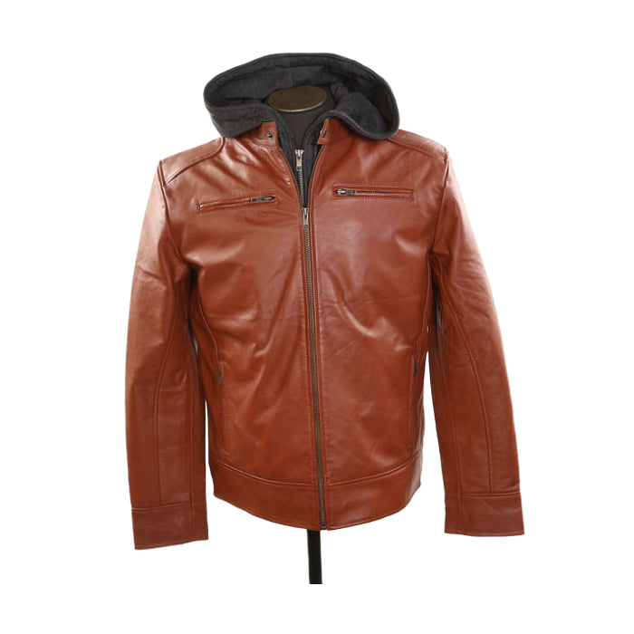 Nomad Leather Jacket - Tan