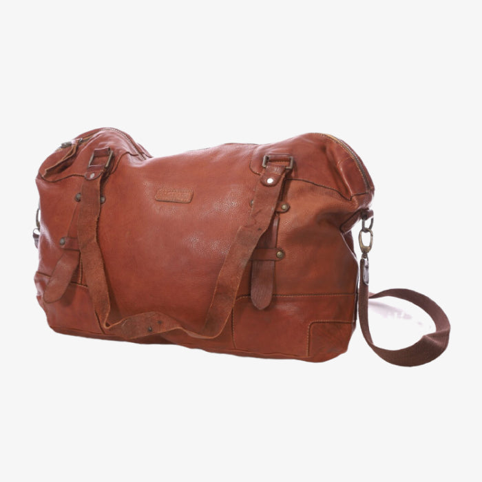 Leather Duffel Tan