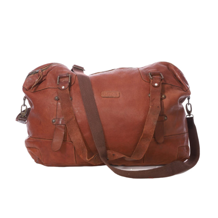 Leather Duffel Tan