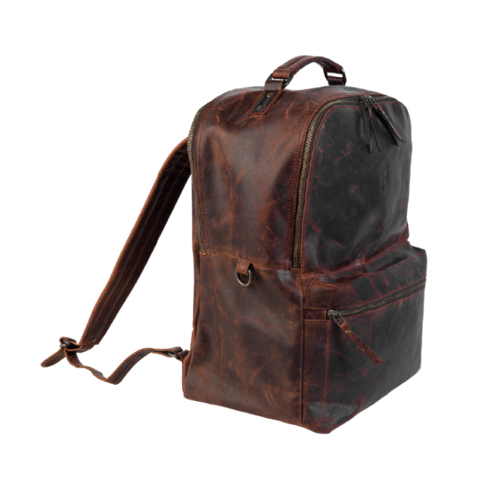 Leather Travelers Backpack