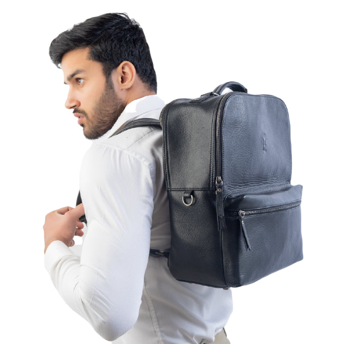 Leather Travelers Backpack