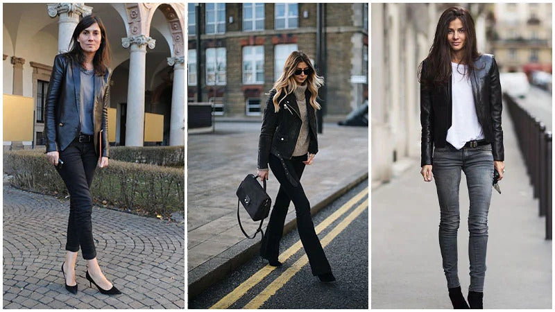 Ways To Style With Different Leather Jackets For Women