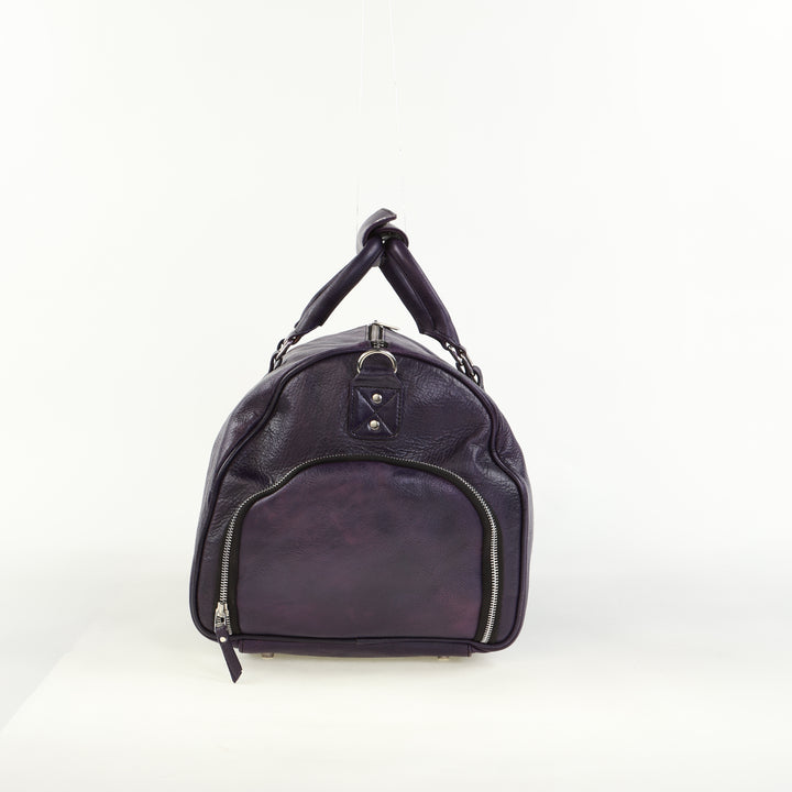 Modern Duffel Bag - Purple