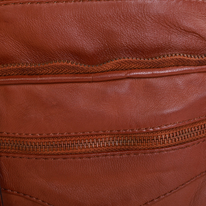 Leather Travel Bag - 7 Inch