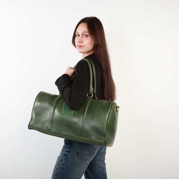 Luxe Duffle Bag - Green
