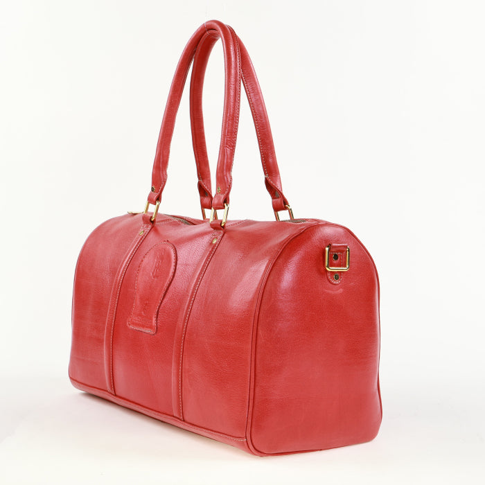 Luxe Duffle Bag - Red