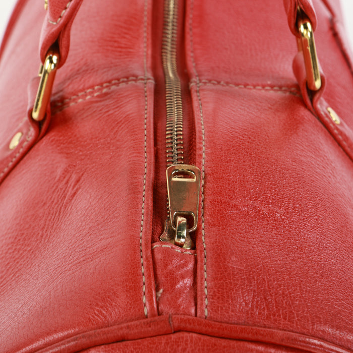 Luxe Duffle Bag - Red