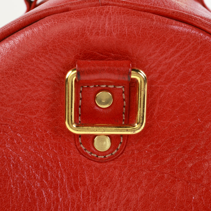 Luxe Duffle Bag - Red