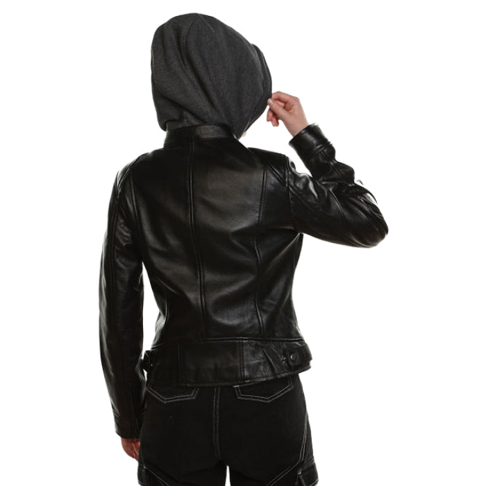 Ladies Hood Jacket - Black