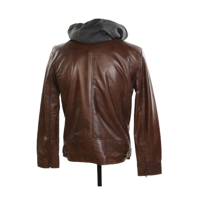 Nomad Leather Jacket - Brown