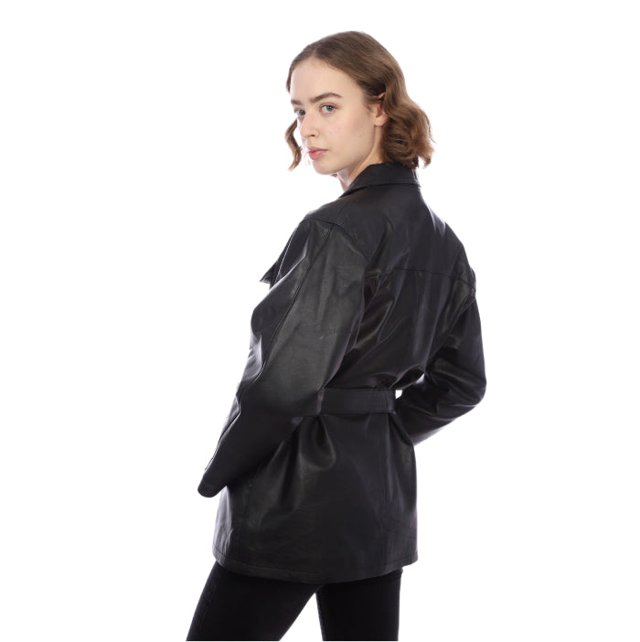 3/4 Length Belted Jacket