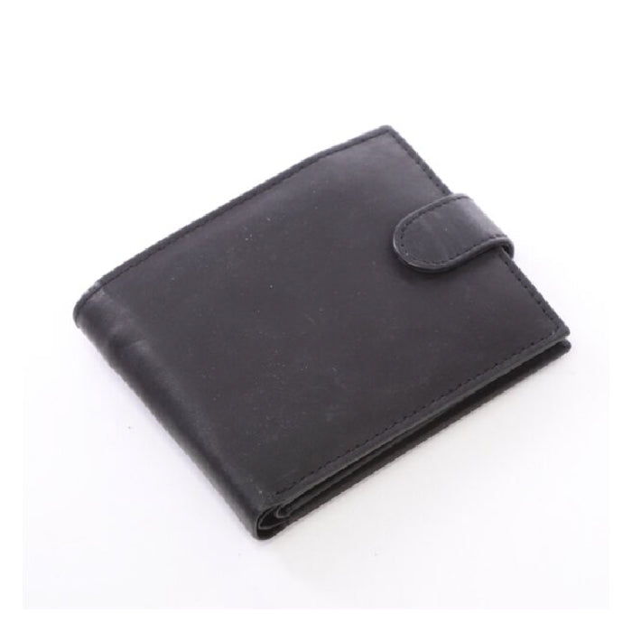 Mens Leather Wallet With Clasp