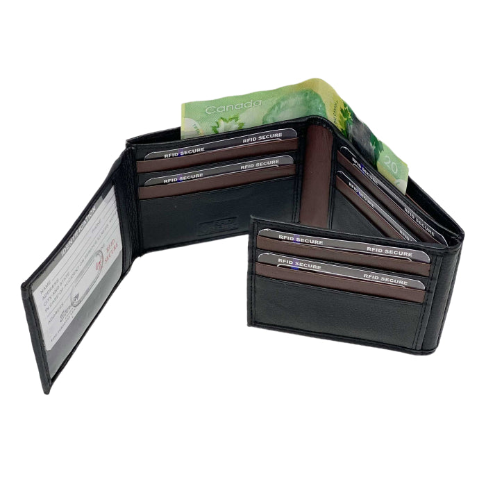 Double Fold RFID Wallet
