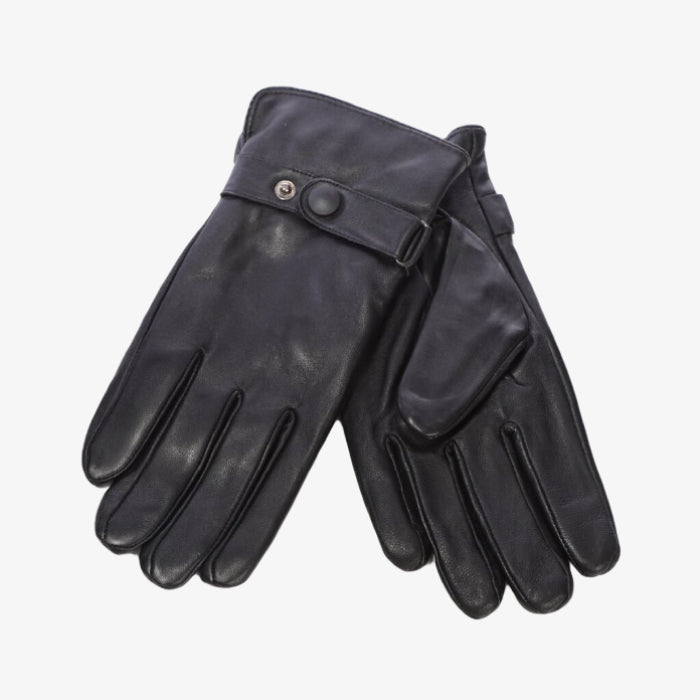 Mens Leather Gloves BLK